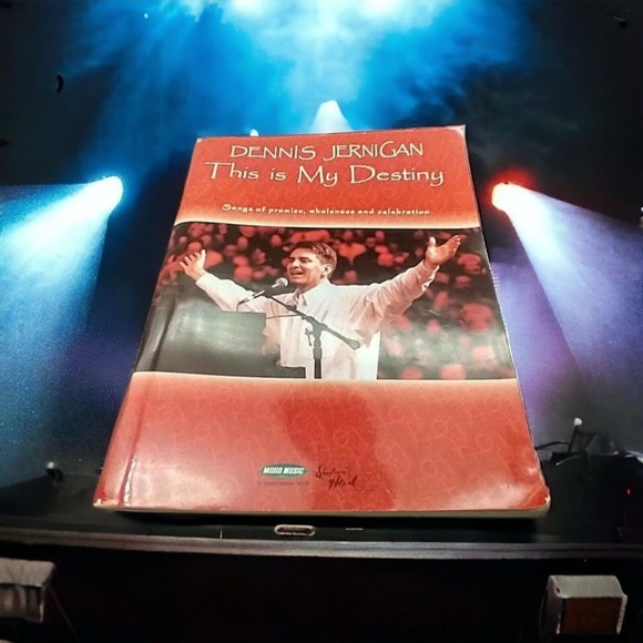 1999 This Is My Destiny Dennis Jernigan Piano Vocal Guitar Sheet Song Music Book - Picture 1 of 11